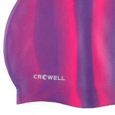 Crowell Multi-Flame-05 silicone swim cap