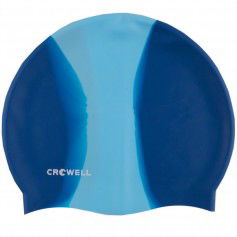 Crowell Multi-Flame-04 silicone swim cap