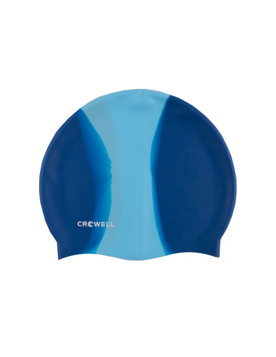 Crowell Multi Flame 04 Σκουφάκι Κολύμβησης Ενηλίκων από Σιλικόνη Μπλε