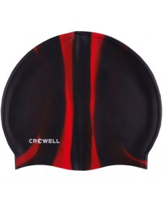 Crowell Multi-Flame-01 silicone swim cap