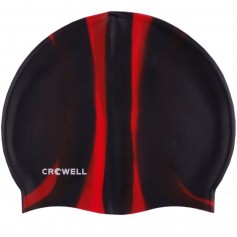 Crowell Multi-Flame-01 silicone swim cap