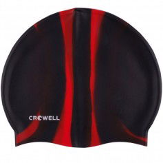 Crowell Multi-Flame-01 silicone swim cap