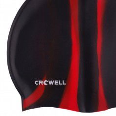 Crowell Multi-Flame-01 silicone swim cap