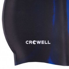 Crowell Multi-Flame-11 silicone swim cap