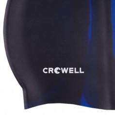 Crowell Multi-Flame-11 silicone swim cap