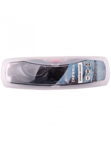 Crowell Splash Jr swimming goggles okul-splash-black-red