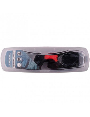Crowell Reef swimming goggles eyepiece-reef-black-red