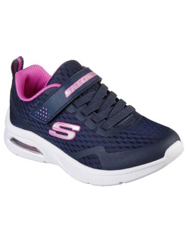 Skechers Αθλητικά Παιδικά Παπούτσια Running Microspec Max Navy Μπλε 302377L-NVY