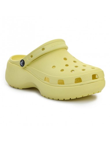 Γυναικεία > Παπούτσια > Παπούτσια Αθλητικά > Σαγιονάρες / Παντόφλες Crocs Classic Platform Clog Ανατομικά Σαμπό Κίτρινα 206750-7HD