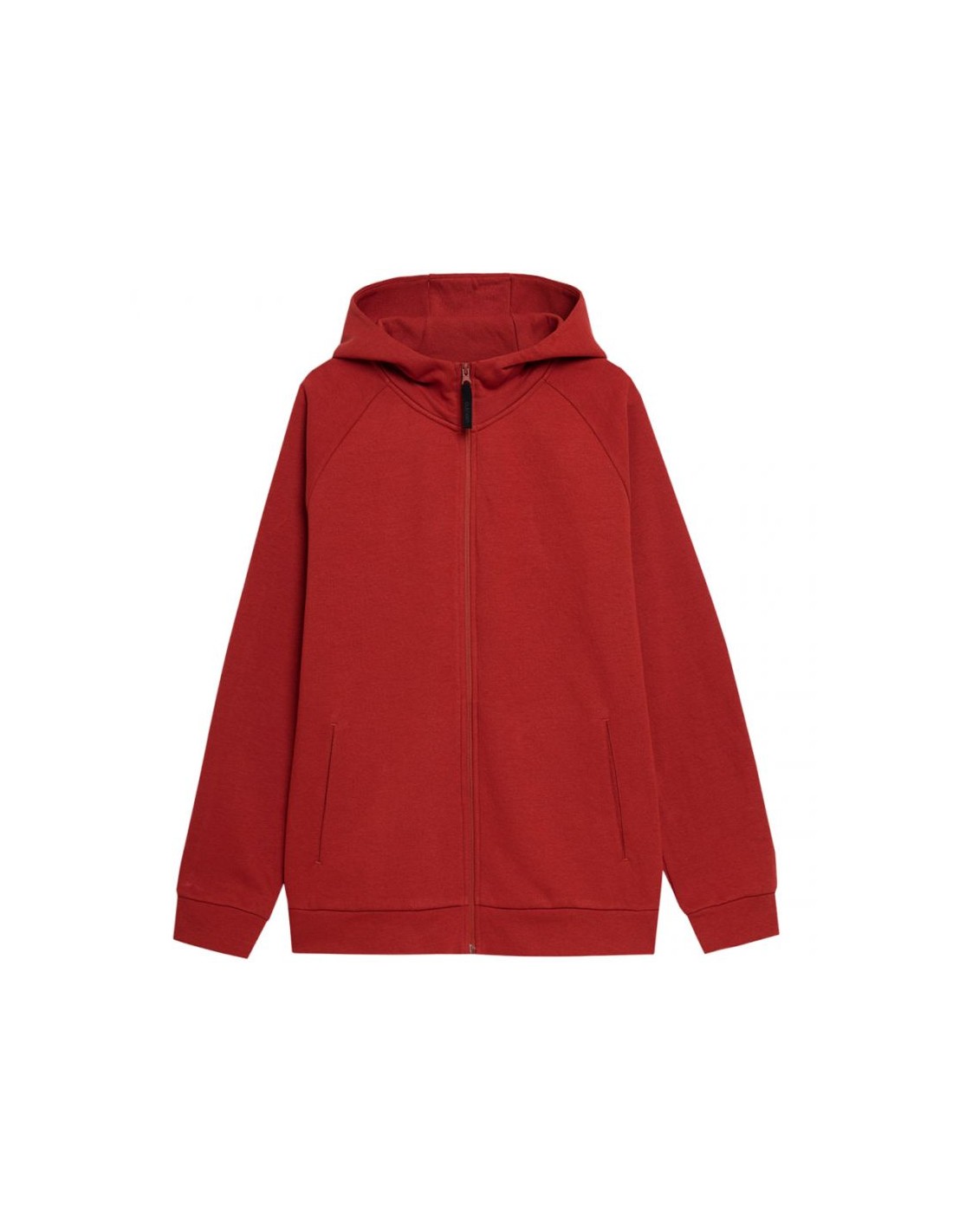 Outhorn Ανδρική Φούτερ Ζακέτα με Κουκούλα και Τσέπες Κόκκινη HOL22-BLM618-61S