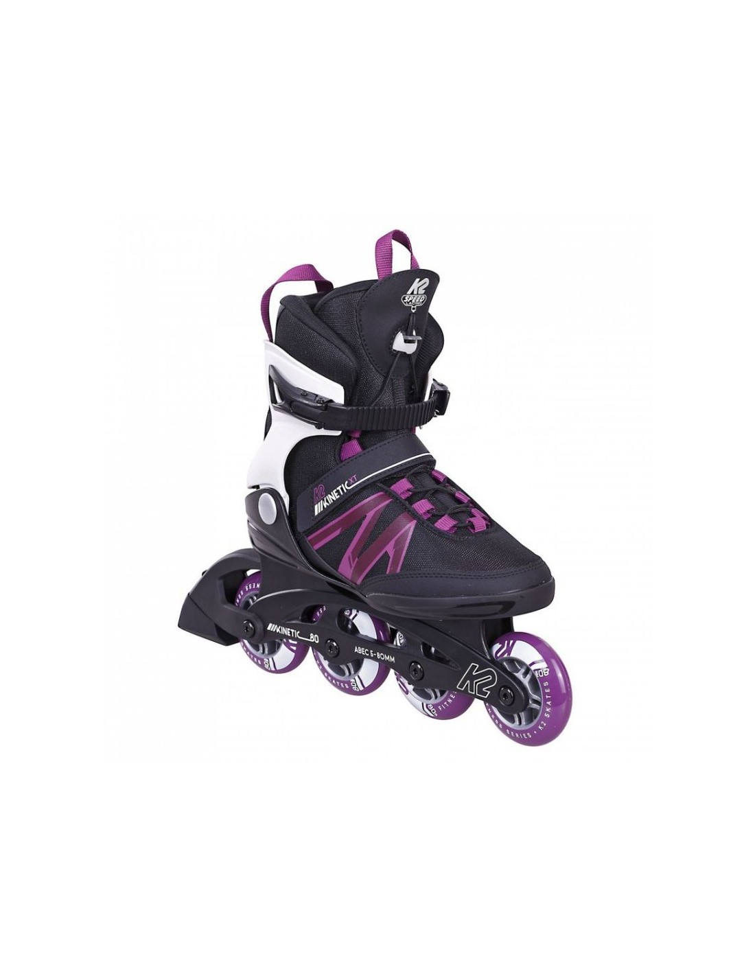 Inline Skates K2 Kinetic 80 Pro Inline Rollers Μαύρα Ενηλίκων