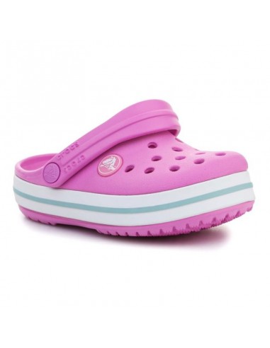 Crocs Παιδικά Ανατομικά Σαμπό Θαλάσσης 207005-6SW Ροζ