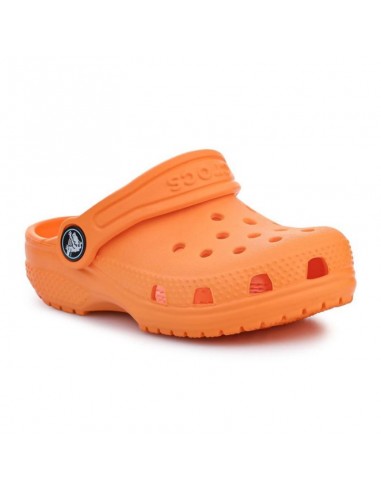 Crocs Παιδικά Ανατομικά Σαμπό Θαλάσσης 206990-83A Πορτοκαλί