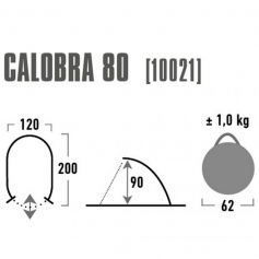 High Peak Calobra 80 10021 beach tent
