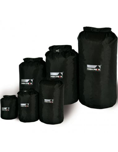 High Peak Sailing Bag Drybag Στεγανός Σάκος Χειρός 1 Λίτρου Μαύρoς 32055