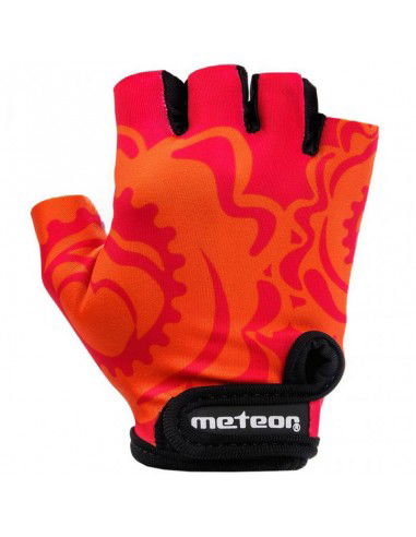 Cycling gloves Meteor Big Flower Jr 24181-24183
