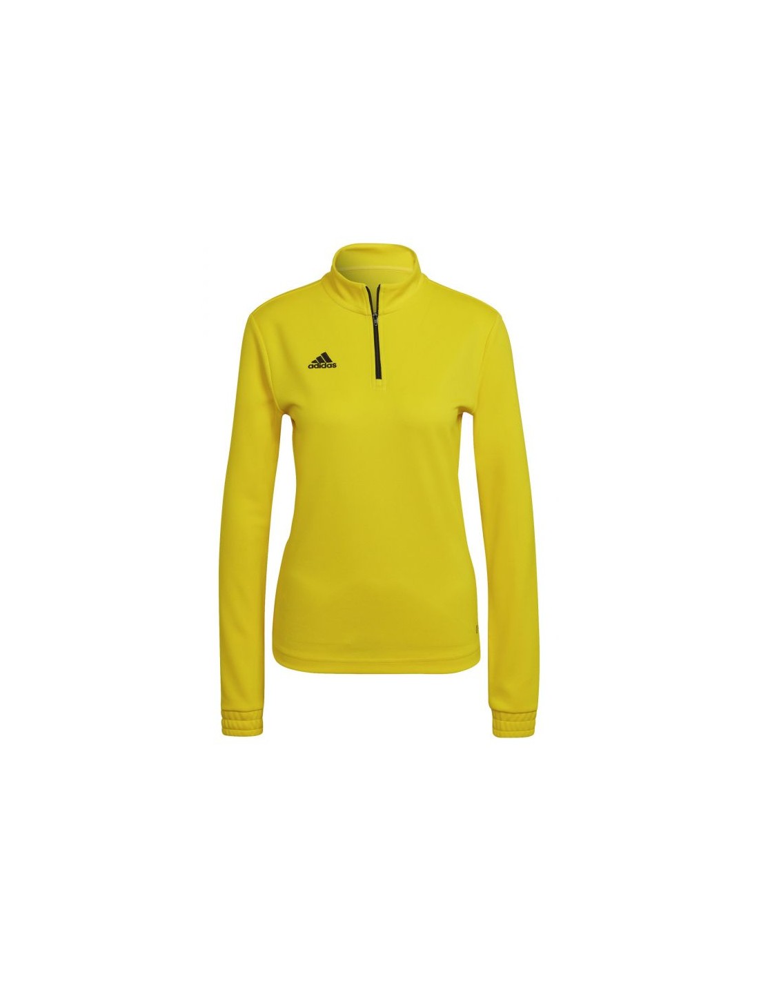 ADIDAS PERFORMANCE Adidas Entrada 22 Χειμερινή Γυναικεία Μπλούζα Μακρυμάνικη με Φερμουάρ Κίτρινη HI2130