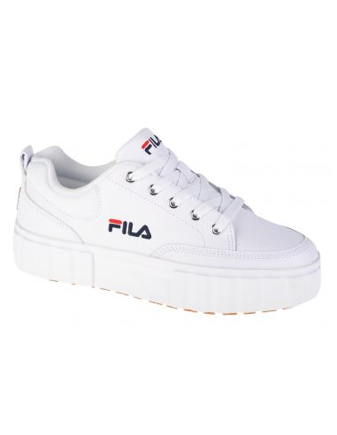 Fila Sandblast Γυναικεία Flatforms Sneakers Λευκά FFW0060-10004