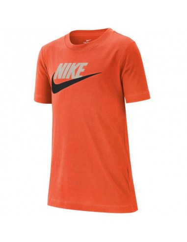 Nike Παιδικό T-shirt Πορτοκαλί AR5252-817