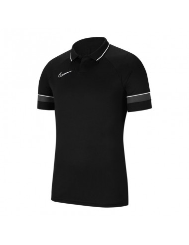 Nike Παιδικό Καλοκαιρινό Polo Κοντομάνικο Μαύρο Academy 21 CW6106-014