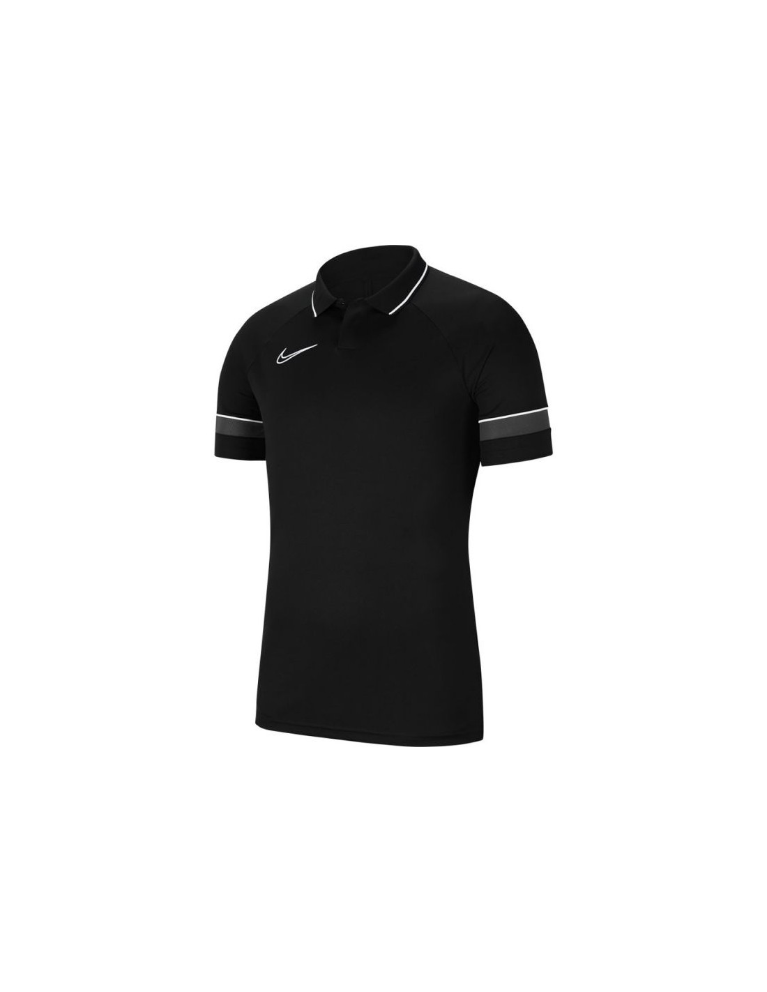 Nike Παιδικό Καλοκαιρινό Polo Κοντομάνικο Μαύρο Academy 21 CW6106-014