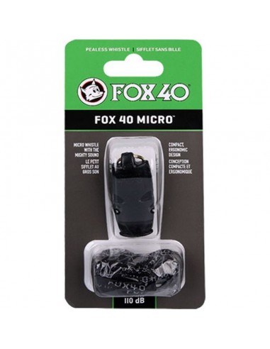 Fox40 Fox 40 Micro Safety 9513-0008/9122-1408 Σφυρίχτρα Προπονητών Με Κορδόνι