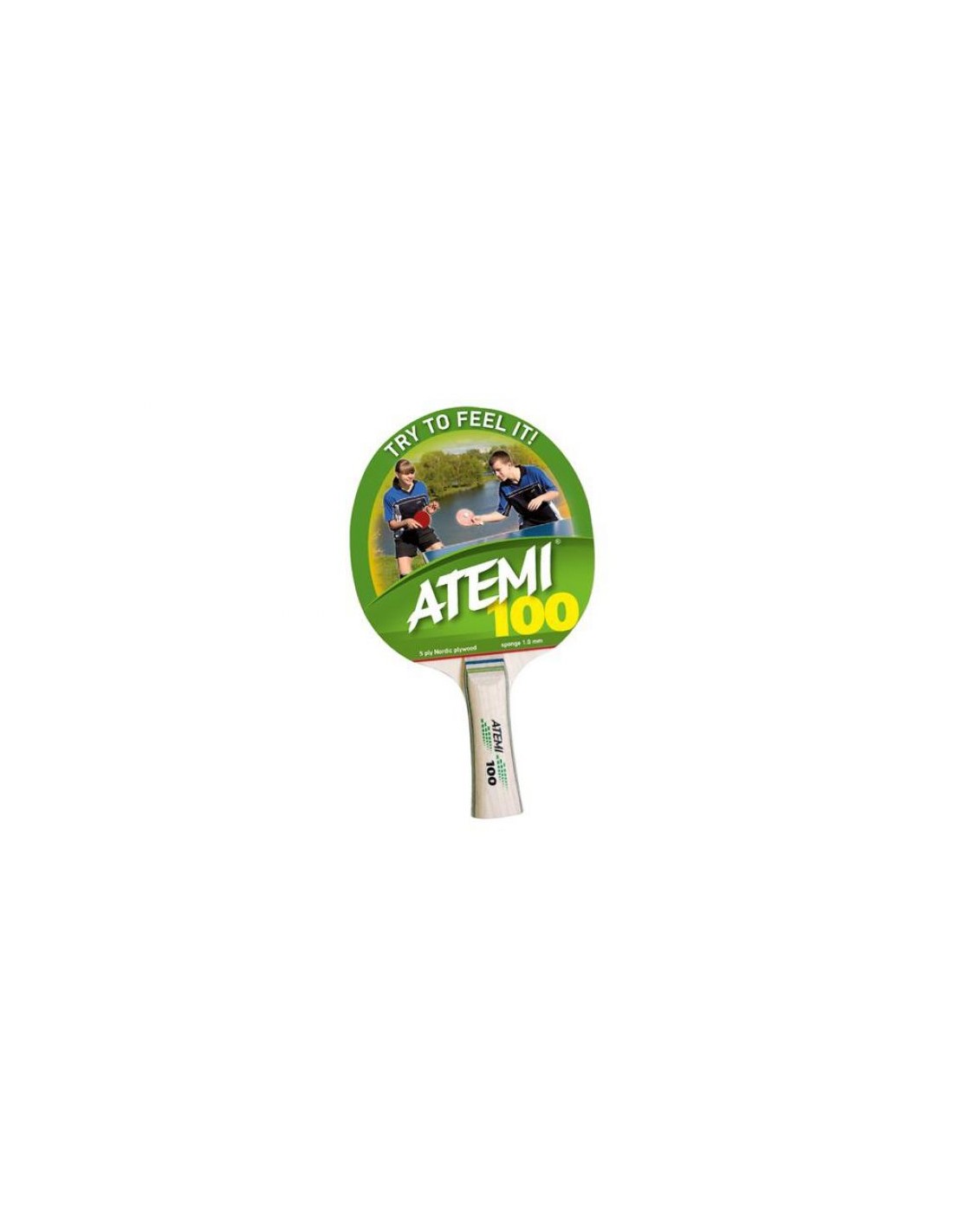 Atemi 100 S214551 Ρακέτα Ping Pong για Αρχάριους Παίκτες