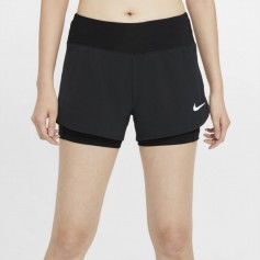Nike Eclipse Women''s 2-In-1 Running Shorts L W CZ9570-010