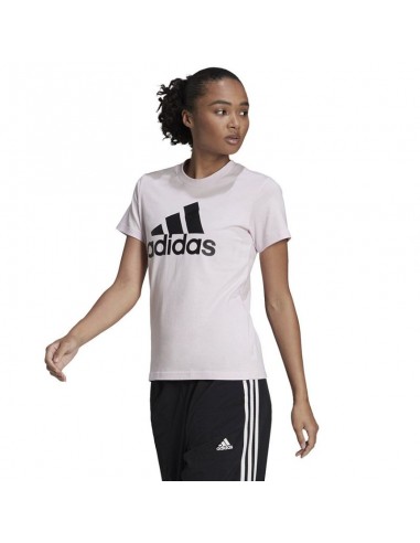 Adidas Loungewear Essentials Î“Ï…Î½Î±Î¹ÎºÎµÎ¯Î¿ Î‘Î¸Î»Î·Ï„Î¹ÎºÏŒ T-shirt Almost Pink HC9274