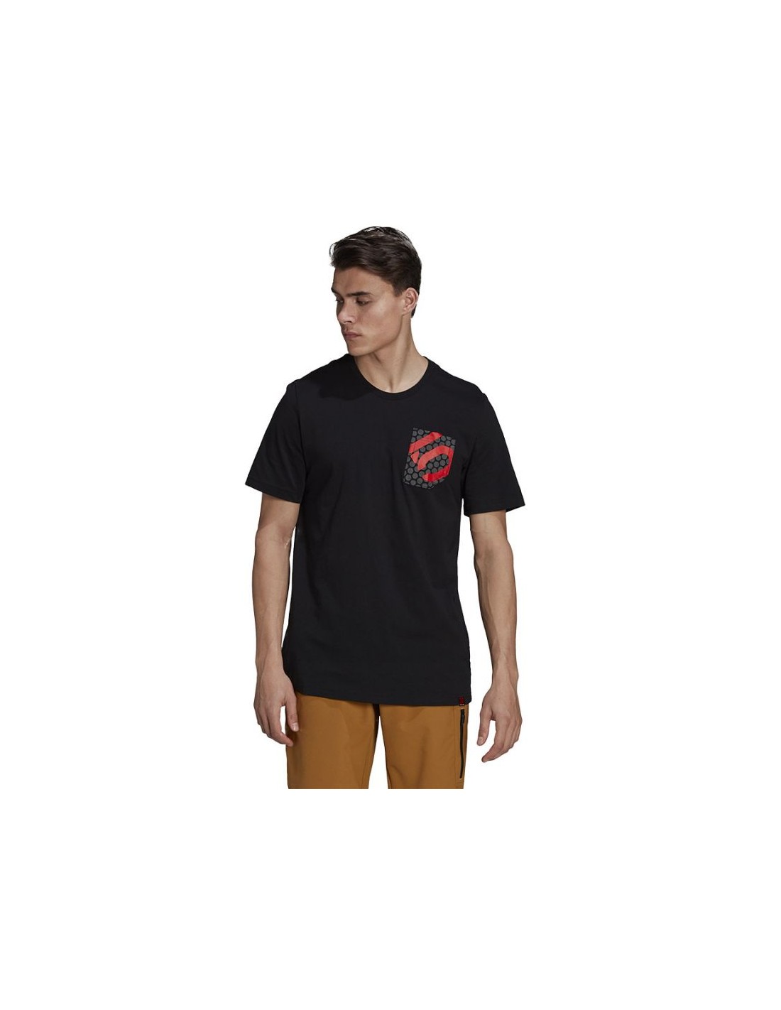 Adidas Five Ten Brand Brave Ανδρικό T-shirt Μαύρο με Στάμπα GM4584