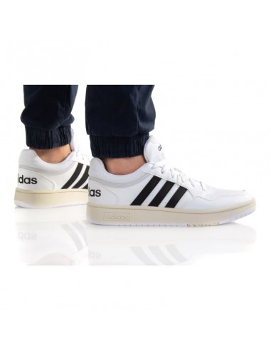 Adidas Hoops 3.0 Ανδρικά Sneakers Cloud White / Core Black / Chalk White GY5434