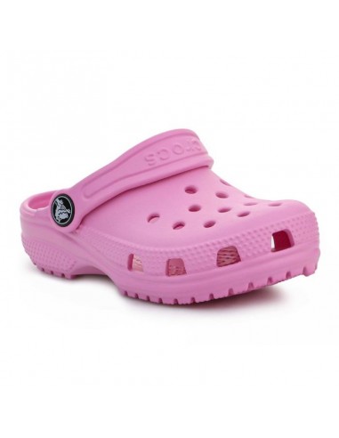 Crocs Παιδικά Ανατομικά Σαμπό Θαλάσσης 206990-6SW Ροζ