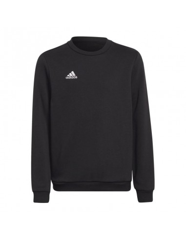 Adidas Παιδικό Φούτερ Μαύρο Entrada 22 Sweat Top H57474