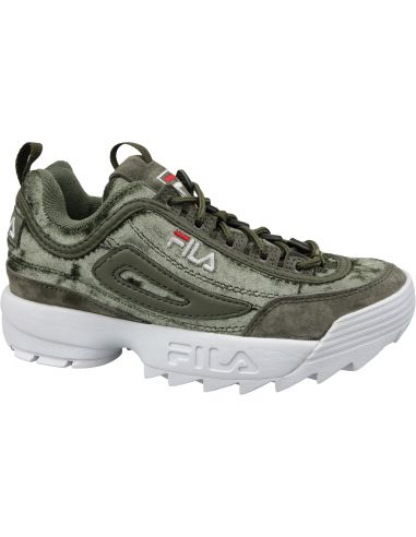 Fila Disruptor Low Sneakers Γυναικεία Chunky Sneakers Λευκά 1010302-1FG