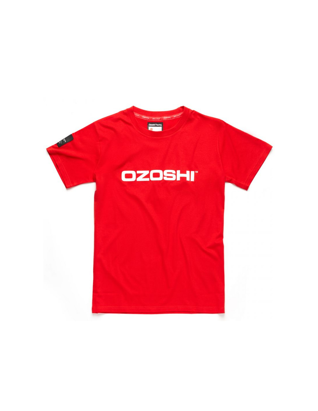 Ozoshi Naoto O20TSRACE004 Ανδρικό T-shirt Λευκό με Λογότυπο