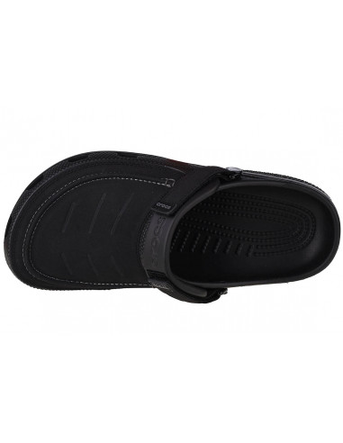 Crocs Yukon Vista II Ανατομικά Σαμπό Μαύρα 207142-001