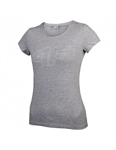 4F Γυναικείο Αθλητικό T-shirt Γκρι NOSH4-TSD353-27S