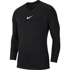 Nike First Layer Ανδρική Αθλητική Μπλούζα Μακρυμάνικη Dri-Fit Μαύρη AV2609-010