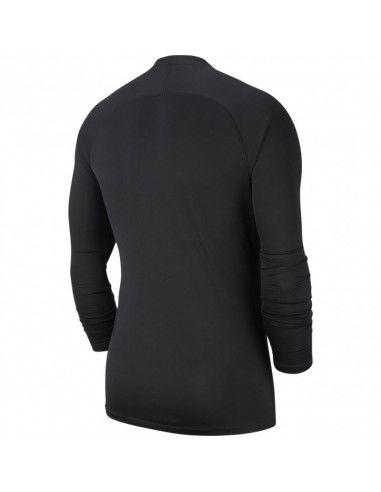 Nike First Layer Ανδρική Αθλητική Μπλούζα Μακρυμάνικη Dri-Fit Μαύρη AV2609-010