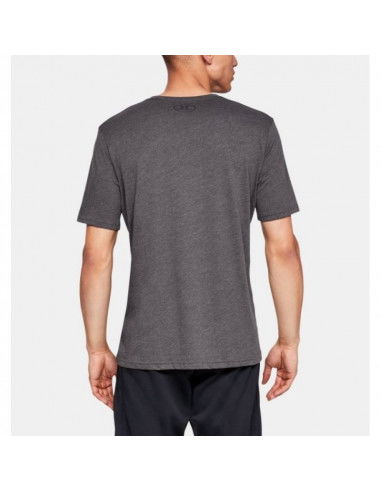 Under Armour Sportstyle Left Chest Ανδρικό Αθλητικό T-shirt Κοντομάνικο Γκρι 1326799-019