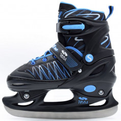 SMJ Sport UT103 Jack Inline Αυξομειούμενα Rollers Μαύρα Παιδικά