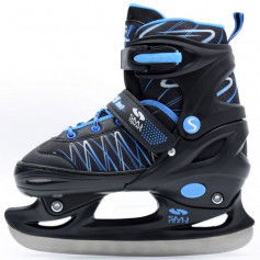 SMJ Sport UT103 Jack Inline Αυξομειούμενα Rollers Μαύρα Παιδικά