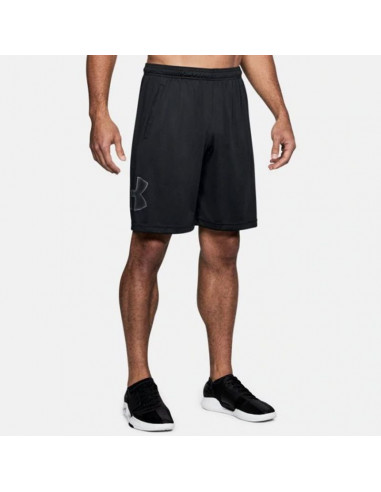 Under Armour Tech Graphic Αθλητική Ανδρική Βερμούδα Μαύρη 1306443-001