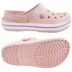 Crocs Crocband Ανατομικά Σαμπό Ροζ 11016-6MB