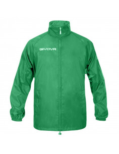 Givova Basico RJ001 Ανδρικό Μπουφάν Αδιάβροχο Πράσινο