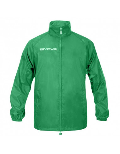 Givova Basico RJ001 Ανδρικό Μπουφάν Αδιάβροχο Πράσινο