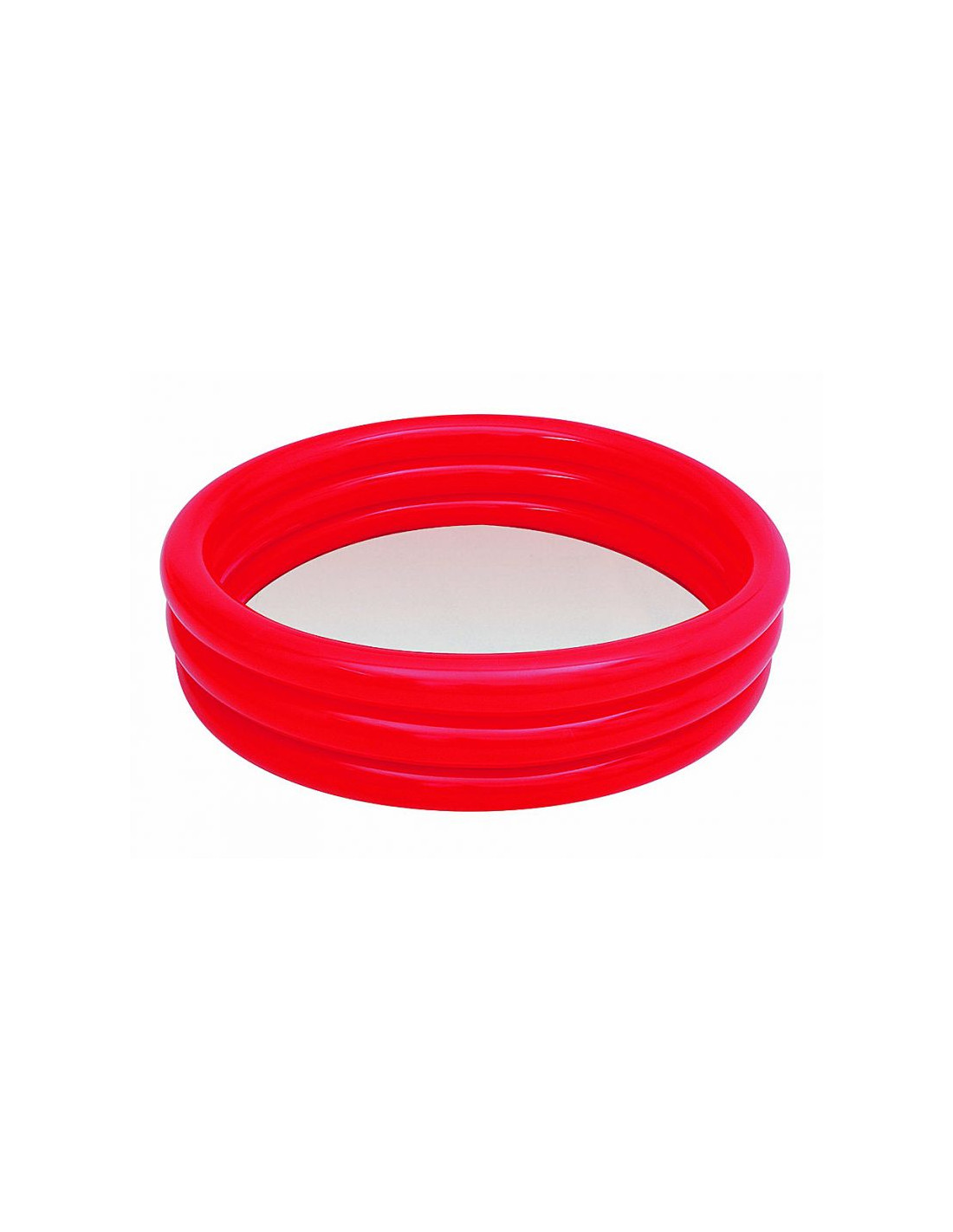 Bestway 51025B Παιδική Πισίνα Φουσκωτή Κόκκινη 122x122x25εκ.