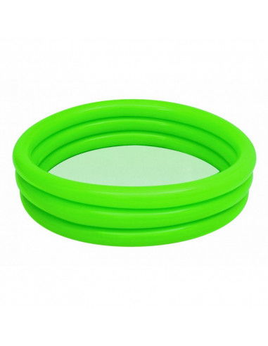 Bestway 51025B Παιδική Πισίνα Φουσκωτή Κόκκινη 122x122x25εκ.