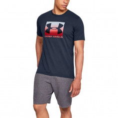 Under Armour Boxed Sportstyle Ανδρικό Αθλητικό T-shirt Κοντομάνικο Academy 1329581-408