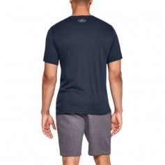 Under Armour Boxed Sportstyle Ανδρικό Αθλητικό T-shirt Κοντομάνικο Academy 1329581-408